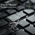 thumbnail image 5 of RONY Foldable Wireless Bluetooth Keyboard: Rechargeable Portable Travel Keyboard for Android Windows System Laptop Tablet Smartphone, 5 of 13