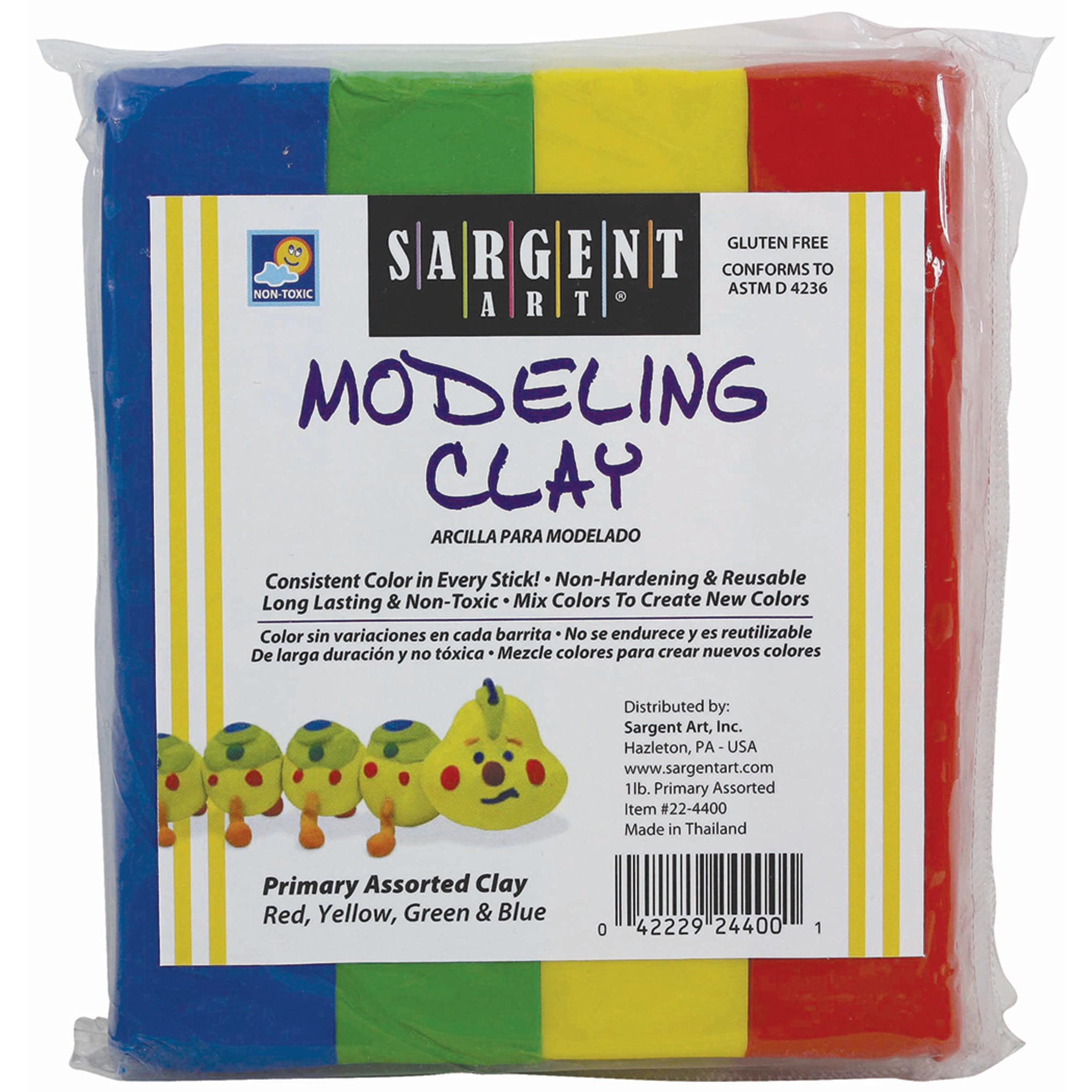 Amaco Permoplast Modeling Clay Re-Usable Oil Based 10 lbs. 