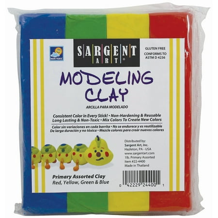 UPC: 0042229244001 | Sargent Art Modeling Clay  Assorted Colors