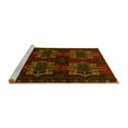 thumbnail image 2 of Ahgly Company Machine Washable Indoor Rectangle Persian Yellow Traditional Area Rugs, 8' x 12', 2 of 4