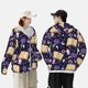 thumbnail image 4 of Fotbe Lavender Flowers Chaqueta con Protección Solar UPF 50+ para Hombre y Mujer, Camisa con Capucha y Bolsillos-Medium, 4 of 7