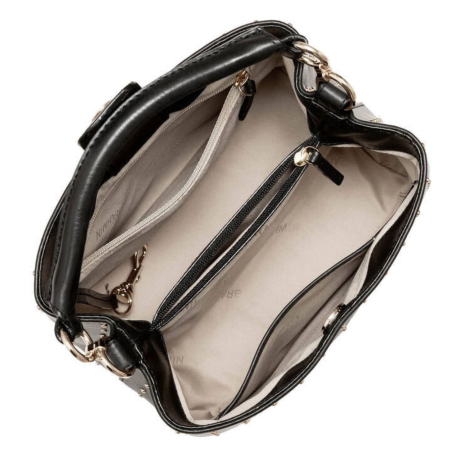 Brahmin Mini Amelia Black Obscura Bucket Bag Walmart