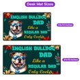 thumbnail image 5 of Bulldog Dad Like a Regular Dad Only Cooler Happy Father's Day Desk Mat Full Keyboard Mouse Pad Dog Lover Gifts Idea Large Mousepad - 02007, 5 of 5