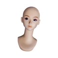 thumbnail image 4 of Mannequin Head Professional Manikin Head para gafas de bufandas Sombrero Estilo B, 4 of 8