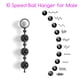 thumbnail image 2 of Anillo para el pene con 3 bolas Colgador de bolas con control remoto para TFixol Pelota de entrenamiento, 2 of 7
