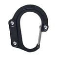 Aluminum D Ring Carabiners Clip, D Shape Spring Loaded Gate, Small ...