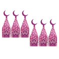 thumbnail image 1 of 6 piezas Eid Ramadán caja de dulces ligero Ramadán bolsas de regalo caja de embalaje de regalos Púrpura, 1 of 9