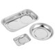thumbnail image 3 of Magnetic Bowls For Mechanics Tool Trays Heavy-Duty Silver 23.80X13.80X4.00CM Anti-Slip 3Pcs, 3 of 5