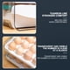 thumbnail image 5 of Fiudx Ofertas flash del día Cajas de Almacenamiento Transparentes 40-Cajas de Doble Capa- Cajas de Conservación Estilo Cajón-Cajas para Refrigerador de Cocina- Bandejas, 5 of 7