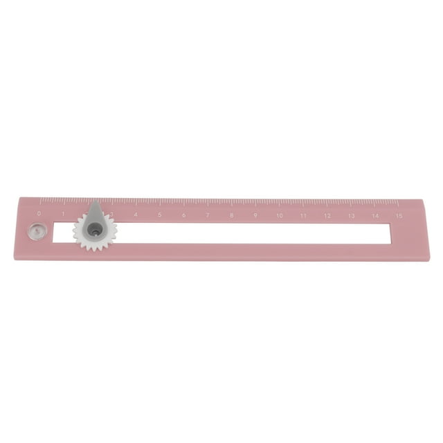 High Accuracy Student Drawing Straightedge - Exquisite Workmanship, Two In One, Easy To Use, Integrated Functions, 15cm Scale