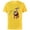 Yellow, variant on Disney Moana Kakamora T-Shirt - Short Sleeve Cotton T-Shirt for Adults - Customized-Black