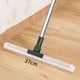 thumbnail image 1 of Escoba sueca de mano larga de 103 cm (40,5 pulgadas), con cerdas de madera y espuma, ideal para baño y cocina, pulido de cerámica, para el hogar, de acero, resistente, para apartamento., 1 of 9