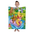 thumbnail image 3 of Winnie the Pooh Classic-Fit Themed Blanket Soft Plush Blanket Bedroom Couch Sofa Comfortable Warm,Kids Throw Blankets Fits for Couch Sofa Bedroom Living Room, 3 of 10