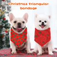 thumbnail image 4 of Adjustable Christmas Pet Bibs - Stylish, Comfortable, and Festive Triangle-Scarves for Dogs and Cats - Festive Pet Accessories, 4 of 7