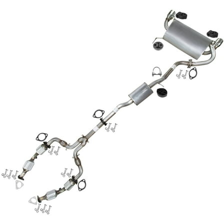 2003-2007 Infiniti G35 3.5L Complete Exhaust System with EPA Approved Catalytic