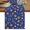 Blue White, variant on Baseball Sports Short Table Runner 36 Inches Long,Modern Classic American Balls Blue Cotton Linen Table Runners Dresser Scarves,Fabric Tabletop Scarf Furniture Cover for Home Dinner Party 13"x36"