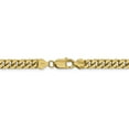 thumbnail image 3 of 14K Yellow Gold 6.25mm Solid Miami Cuban Chain, 3 of 4