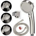 thumbnail image 1 of EAARSUO High Pressure Handheld Shower Head, RV Handheld Shower Head with Hose and On Off Switch, Detachable Shower Head with Self-Adjustable Holder (Brushed Nickel), 1 of 6