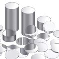 thumbnail image 1 of Mini Size Acrylic Round Mirror Adhesive Small Round Mirror Circles Craft Mirror Tiles for Crafts (100PCS, 2 Inch), 1 of 5