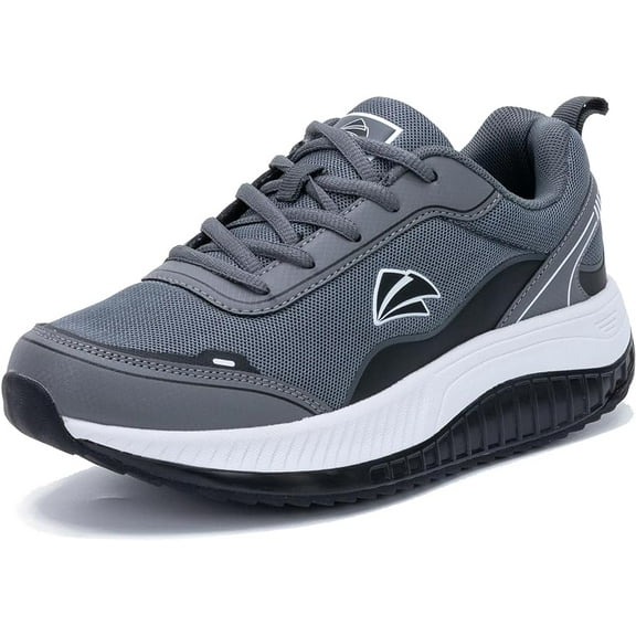 GOOBON Womens Walking Shoes with Arch Support Wide Orthotic Athletic Sneakers Plantar Fasciitis Tennis for Heel and Foot Pain Relief US 6-11