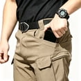 thumbnail image 3 of Men Outdoor Multi Utility Cargo Pants Tapered Leg Rugged Breathable All Terrain Work Pants S-XXL, 3 of 9