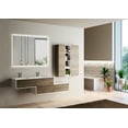 thumbnail image 3 of Anzzi BA-LMDFX006AL 36 x 48 in. Autumn Series Frameless LED Bathroom Mirror, Aluminum, 3 of 5