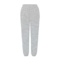 thumbnail image 5 of YOTMKGDO Women's Fashion Stripe Print Pocket Casual Pants, Pants for Women, Gray Sizes S-XXL, 5 of 6