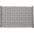 thumbnail image 2 of Fennco Styles Modern Diamond Woven Placemats 12" W x 19" L, Set of 4 - Grey Geometric Fringe Table Mats for Dining Room, Banquets, Family Gatherings, and Holidays, 2 of 6