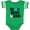Football Green and White, variant on Inktastic My 1st Soccer Season Boys Baby Bodysuit