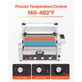 thumbnail image 3 of KFFKFF Hot Dog Roller, 18 Hot Dog 7 Rollers, Stainless Steel Sausage Grill Cooker, 1200W Hot Dog Machine with Bun Warmer, Cover, 3 Temp Control, Side Storage Box, Oil Drip Tray, 3 of 9
