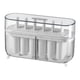 thumbnail image 1 of Pisexur Batería de cocina Molde para paletas, 6 moldes para paletas de hielo, sin BPA, reutilizables, fáciles de liberar. para la cocina del hogar, 1 of 8