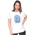 thumbnail image 3 of Perfect Day to Be Happy Inspirational Womens Fitted Plus Size Graphic Tee Brisco Brands 2X, 3 of 5