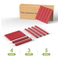 thumbnail image 6 of FURRYFECTION Outdoor Side Table set of 2 Small for Living Room Backyard Campfire, 14'' x 13'', Red(set of 2), 6 of 8