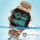 thumbnail image 5 of Reloj de pulsera deportivo con alarma a prueba de agua de 50 m con retroiluminación LED Reloj de pulsera de doble hora, 5 of 8