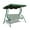 Green, variant on Spaco 3 Seats Patio Canopy Swing-Brown, 3-Seater Hanging Bench, Pillow for Backyard Garden Poolside