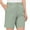 GREEN, variant on Little Donkey Andy Women’s 8 Inch Inseam Shorts for Golf Hiking Casual Travel with Pockets Size S