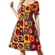 thumbnail image 2 of Vestido de manga corta con tablero de espíritu de Halloween, vestidos de cumpleaños para mujer, vestidos de noche, vestidos casuales, vestido, 2 of 7
