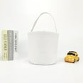 thumbnail image 3 of Storage Bag Easter Basket Cute Animal Canvas Bucket Large Capacity Portable Handle Design For Kids, 3 of 14