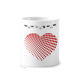 thumbnail image 1 of Rojo irradiar puntos el día de San Valentín Taza de cepillo de dientes, 1 of 3