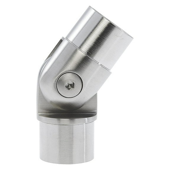 Lavi Industries Adj. Flush Elbow,SS,1-3/4" H,1-1/2" L 49-732A/1H16