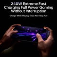 thumbnail image 2 of 2026 Upgraded Sideways Phone Charger, 2-in-1 Invisible Holder Charger Cable, 240W Fast Charging Cord with Built-in Phone Stand for Smartphones Tablets (C to C (240W)), 2 of 8