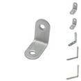 thumbnail image 4 of 10PCS L-Shaped Bracket Corner Braces Stainless Steel Joint Right Angle Shelf Support Bracket, 4 of 9