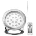 thumbnail image 2 of Luz subacuática LED impermeable, luz subacuática LED de 18W Luz subacuática Lámpara de fuente subacuática construida para precisión, 2 of 9