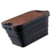 thumbnail image 1 of Caja plegable para Picnic, cesta de almacenamiento de alimentos y bebidas para maletero de coche, tienda de campaña para playa, suministros para acampar al aire libre, color negro, 1 of 11