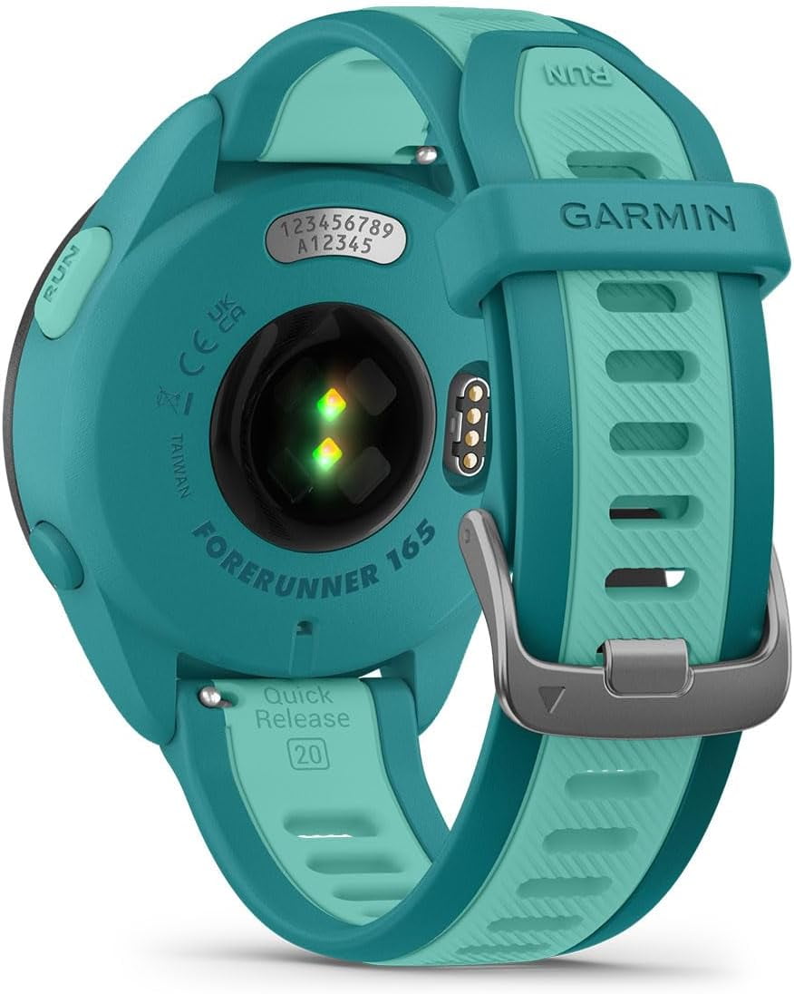 初回限定盤Travel Record/Turquoise Garmin Forerunner 165 Music (Turquoise/Aqua) GPS Running