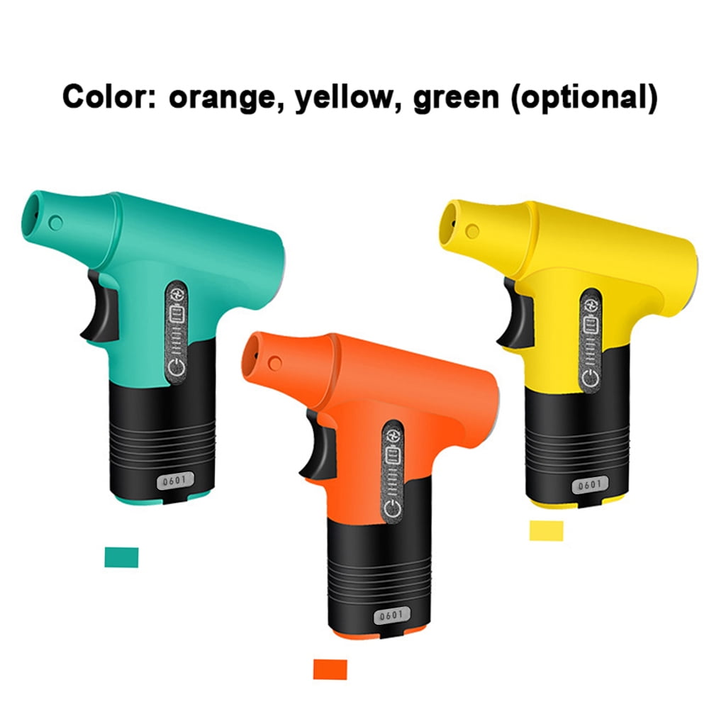 Dust Blower Duster Handheld Brushless Motor Jet Fan 130,000RPM Turbofan High Power Dust Blower Compressed Air Duster Keyboard Cleaning Tool with Type-C Charging Interface