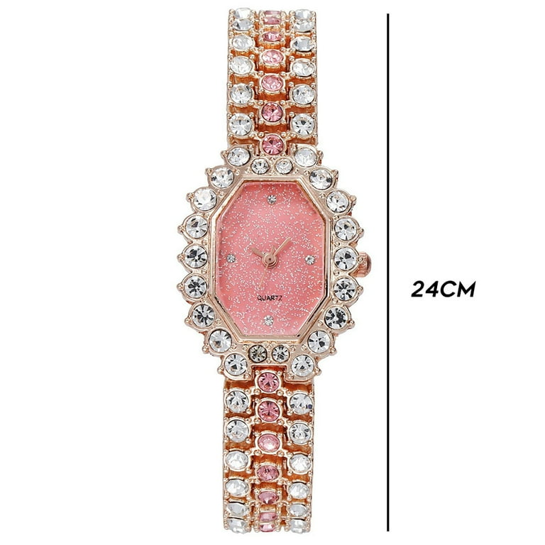 Quartz Watches Metal Band Beautiful Individual Casual Watches Girls Wrist Watch Green Silver