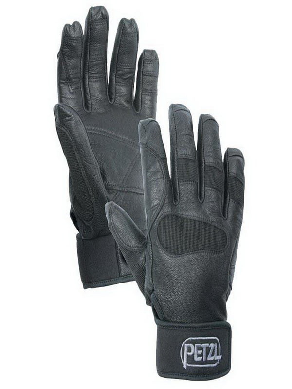 Climbing Durable Leather Petzl CORDEX Lightweight Belay & Rappel Gloves Tan 