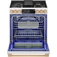 thumbnail image 3 of 30 Inch Slide-In Gas Smart Range with 5 Sealed Burners, 6.3 cu. ft. Oven Capacity, Storage Drawer, 3 of 10