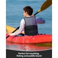 thumbnail image 3 of Owntop Kids Life Jacket Swim Vest,Youth Flotation Buoyancy Lightweight Quick-Dry & Adjustable Buckles Swimming Jacket for Boys/Girls,Black Gray, 3 of 7